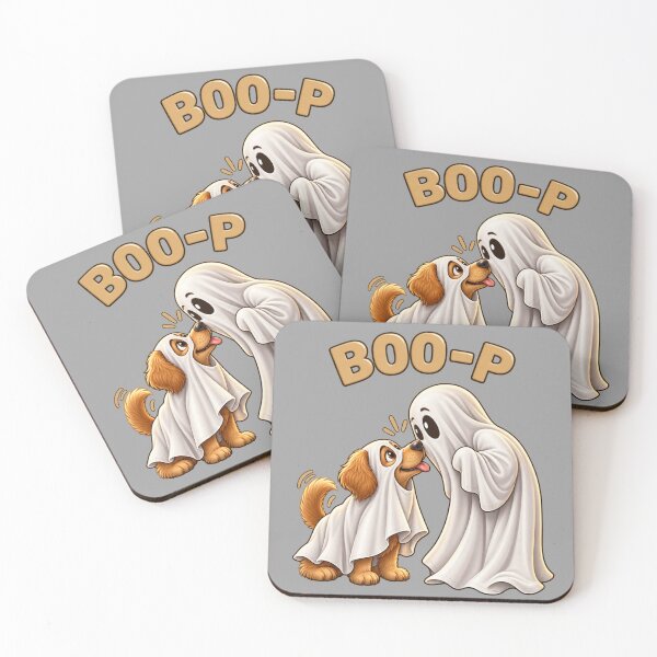 Item preview, Funny Ghost Nose Boop Dog Halloween Design – Fun Halloween Gift for Animal Lovers – Gift – Funny Animal T-Shirt Gift for Animal Lovers designed and sold by Camel & Quirk.