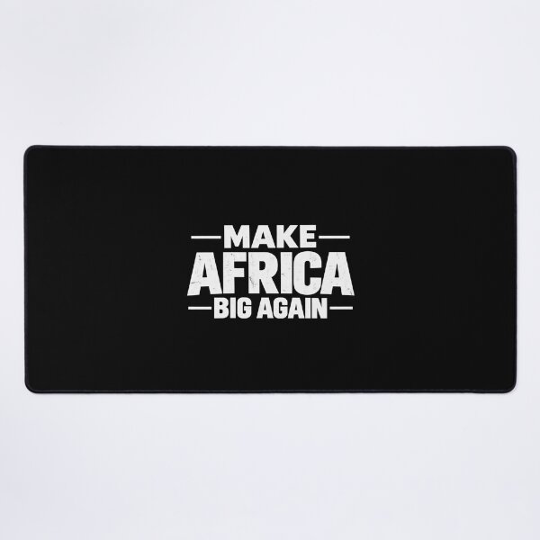 Item preview, Make Africa Big Again Global Map Geopolitics Typography Design designed and sold by eNtyshop23.