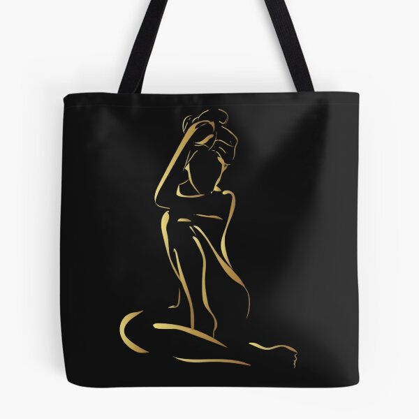 Item preview, Elegant Golden Line Art of a Woman designed and sold by DoveArtDesigns.
