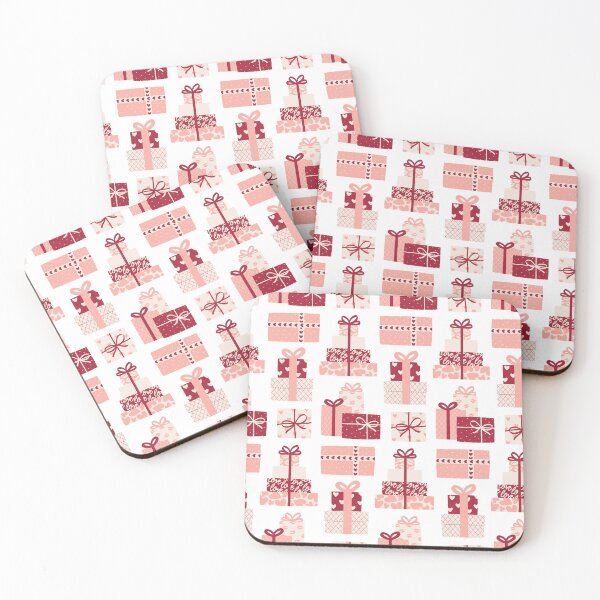 Item preview, Cute Pink Valentine Gift Box Seamless Pattern designed and sold by Panna Limon Store.