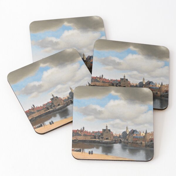 Item preview, View of Delft – A luminous cityscape by Johannes Vermeer designed and sold by Shoupay.