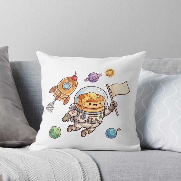 Item preview, Cosmic Pancake Astronaut – Cute Space Food Adventure designed and sold by Mellow Doodle Co..