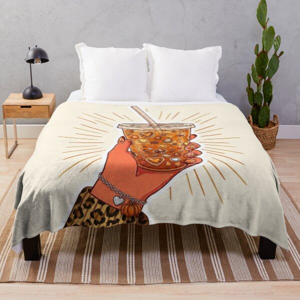 Item preview, Pumpkin Spice Latte Tees  Design / Cheetah Print / Tiktok Trend / Gem Stickers / Nails / Girly / Trending / Best Selling / Rhinestones / Bedazzled designed and sold by TeenLake.