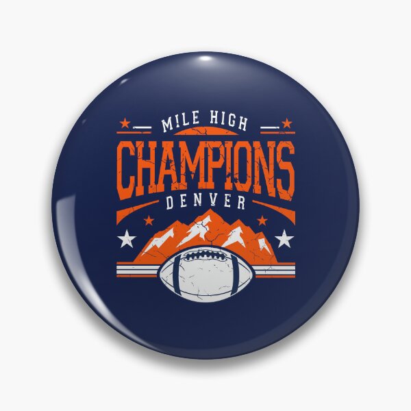 Item preview, Mile High Champions Denver Vintage Football designed and sold by MASMUS27.
