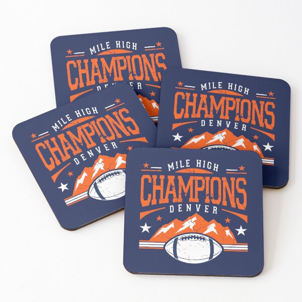 Item preview, Mile High Champions Denver Vintage Football designed and sold by MASMUS27.