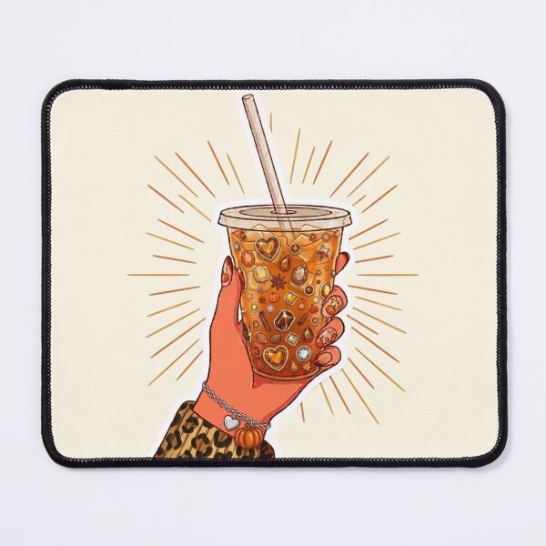 Item preview, Pumpkin Spice Latte Girl Design / Cheetah Print / Tiktok Trend / Gem Stickers / Nails / Girly / Trending / Best Selling / Rhinestones / Bedazzled designed and sold by TeenLake.
