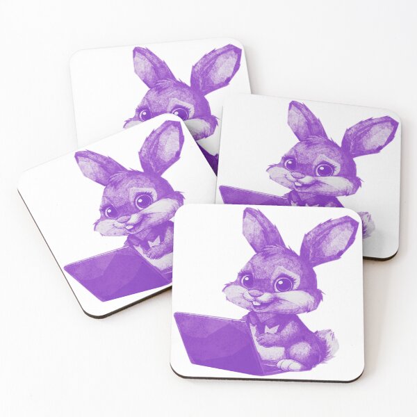 Item preview, Bunny with Notebook designed and sold by kinpirks.
