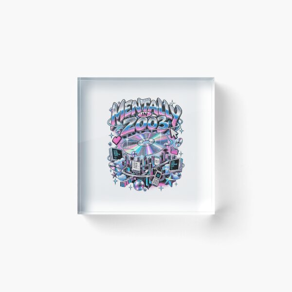 Item preview, Mentally in 2003 – Y2K Retro Nostalgia designed and sold by NarpLTD.