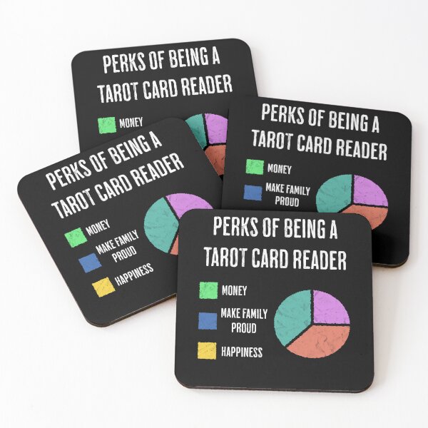 Item preview, Tarot Card Reader Job Perks Funny Psychic designed and sold by d247.