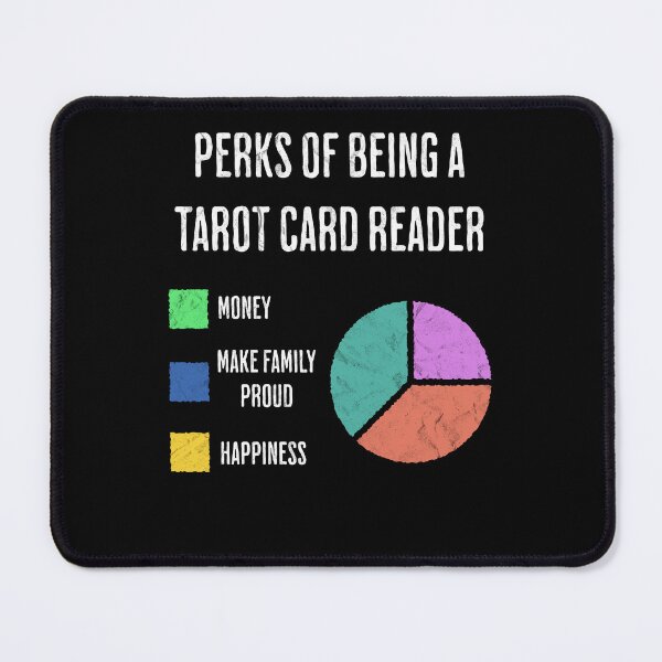 Item preview, Tarot Card Reader Job Perks Funny Psychic designed and sold by d247.