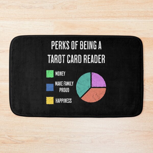 Item preview, Tarot Card Reader Job Perks Funny Psychic designed and sold by d247.