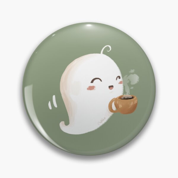 Item preview, Mini Ghost with a Cup designed and sold by MiItchu.