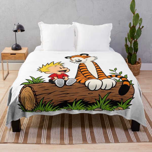 Item preview, Boy and Tiger Best Friends – Cute Cartoon Adventure designed and sold by rachidloucif.