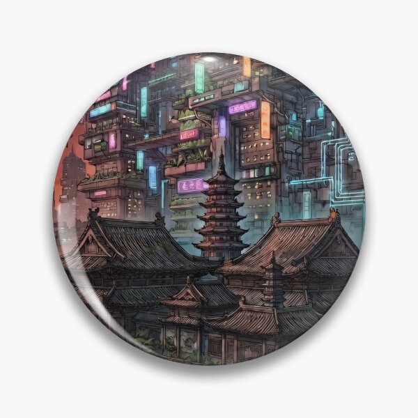 Item preview, Neon Dynasty Sanctuary designed and sold by Gheofast.