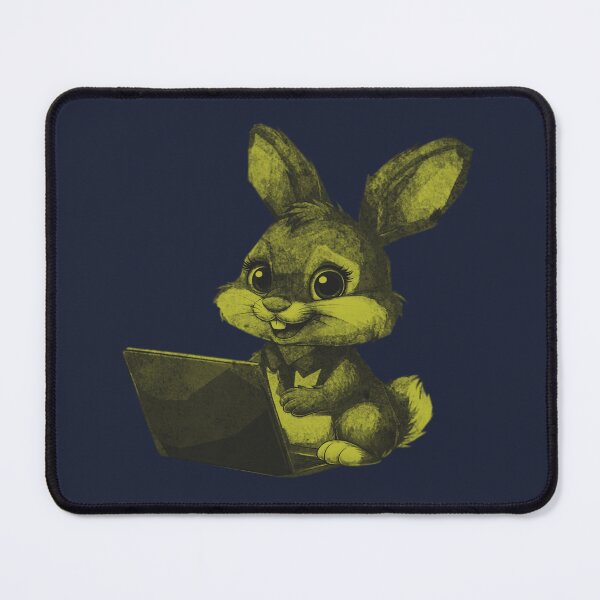 Item preview, Bunny with Notebook designed and sold by kinpirks.