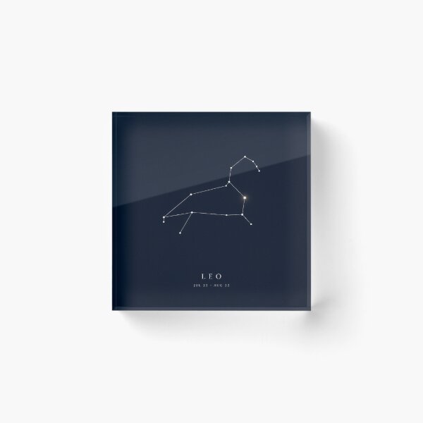 Item preview, Leo Constellation Line Art | Minimalist Zodiac Star Map Poster | Astrology Wall Art designed and sold by FixationStudio.