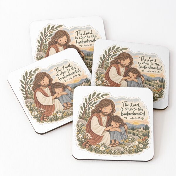 Item preview, The Lord Is Close to the Brokenhearted designed and sold by Vivalavidashop.
