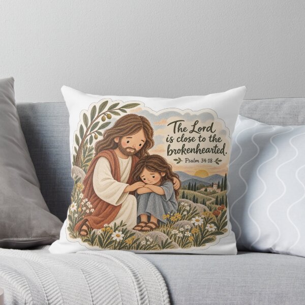 Item preview, The Lord Is Close to the Brokenhearted designed and sold by Vivalavidashop.