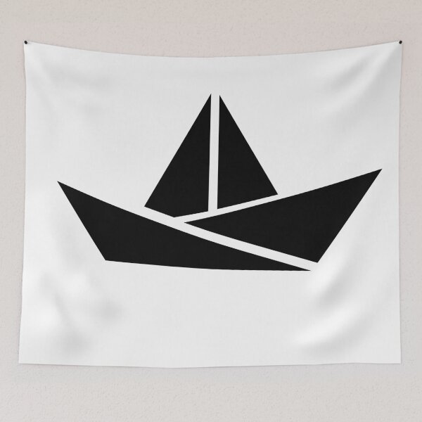 Item preview, Angular Geometric Sailboat designed and sold by matybrak.