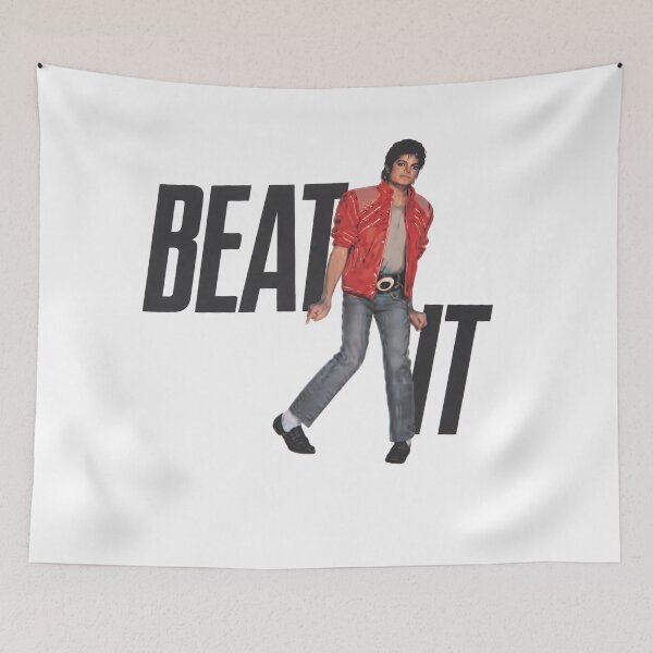 Item preview, Retro Pop Dance Tribute – Iconic Red Jacket & 80s Music Style designed and sold by Designart68.
