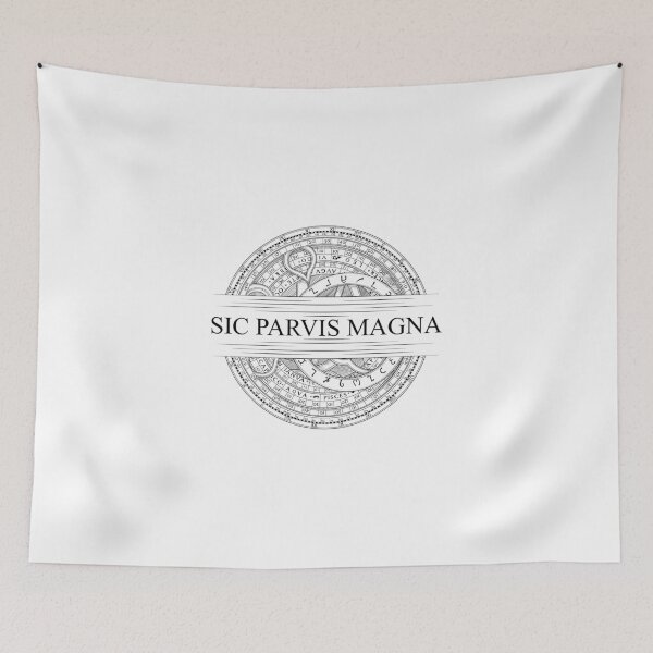 Item preview, Sic Parvis Magna - Uncharted - Black Version designed and sold by Annalucia Milizia.