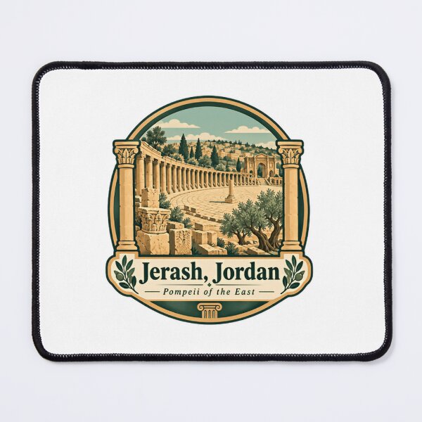 Item preview, Jerash, Jordan Pompeii Of The East Ancient Roman City Travel History Buff designed and sold by Simsimah26Parks.