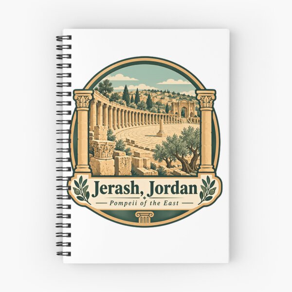 Item preview, Jerash, Jordan Pompeii Of The East Ancient Roman City Travel History Buff designed and sold by Simsimah26Parks.