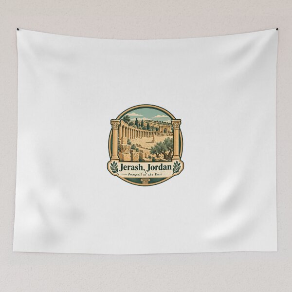 Item preview, Jerash, Jordan Pompeii Of The East Ancient Roman City Travel History Buff designed and sold by Simsimah26Parks.