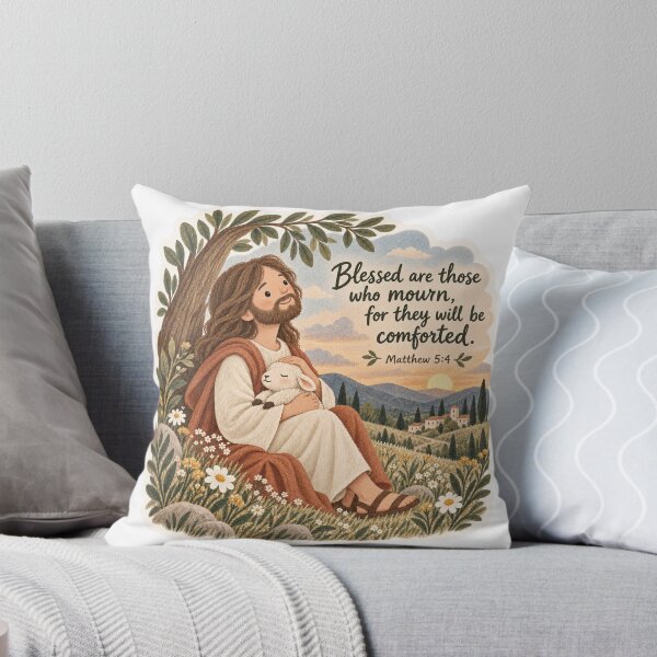 Item preview, Blessed Are Those Who Mourn Christian Art designed and sold by Vivalavidashop.