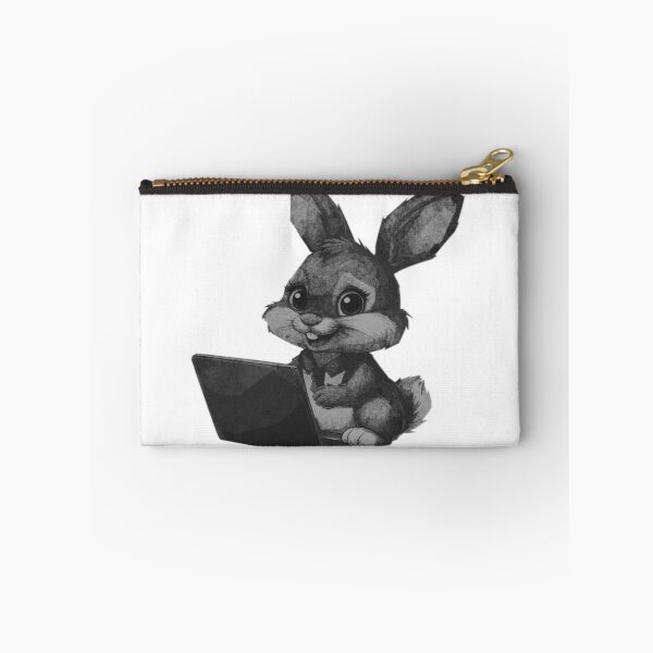 Item preview, Bunny with Notebook designed and sold by kinpirks.