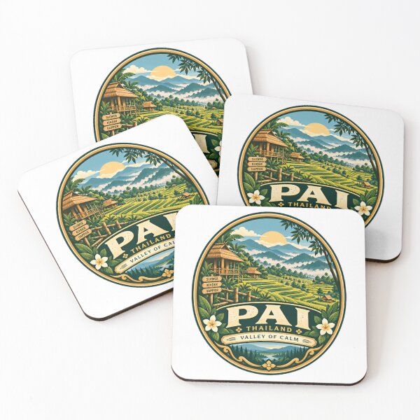 Item preview, Pai Thailand Valley Of Calm Slower Kinder Happier Travel Destination designed and sold by Simsimah26Parks.