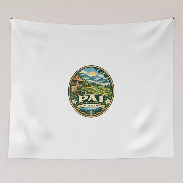 Item preview, Pai Thailand Valley Of Calm Slower Kinder Happier Travel Destination designed and sold by Simsimah26Parks.