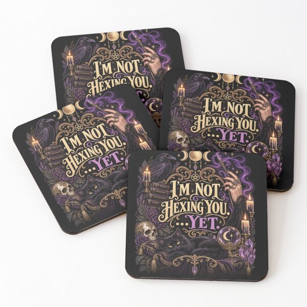 Item preview, I'm Not Hexing You...Yet. designed and sold by Velthorne Threads.