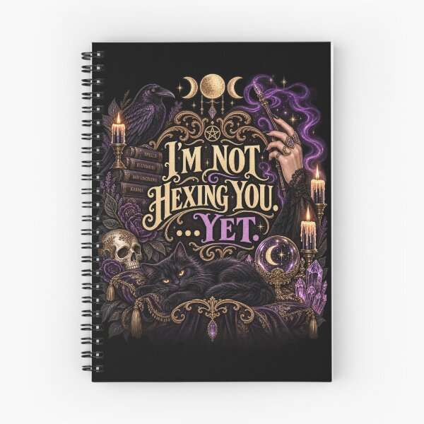 Item preview, I'm Not Hexing You...Yet. designed and sold by Velthorne Threads.