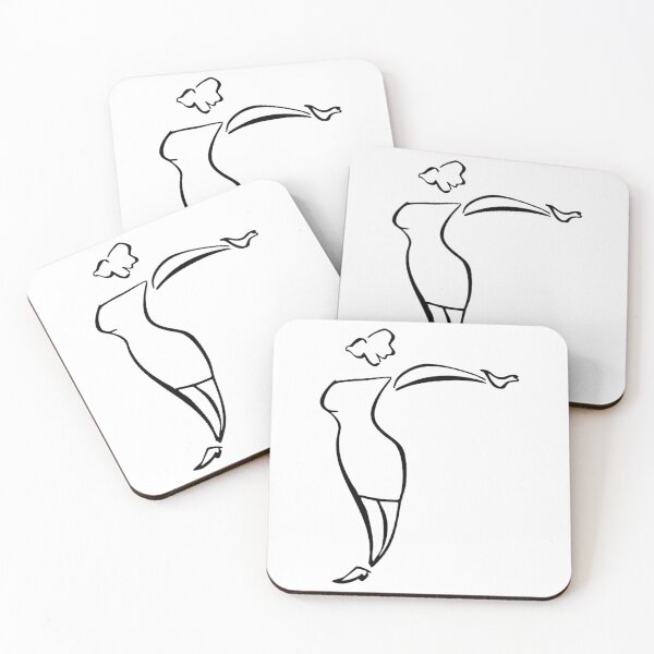 Item preview, Woman Reaching Minimalist Fine Line Gesture Graphic designed and sold by Offbeattwang.