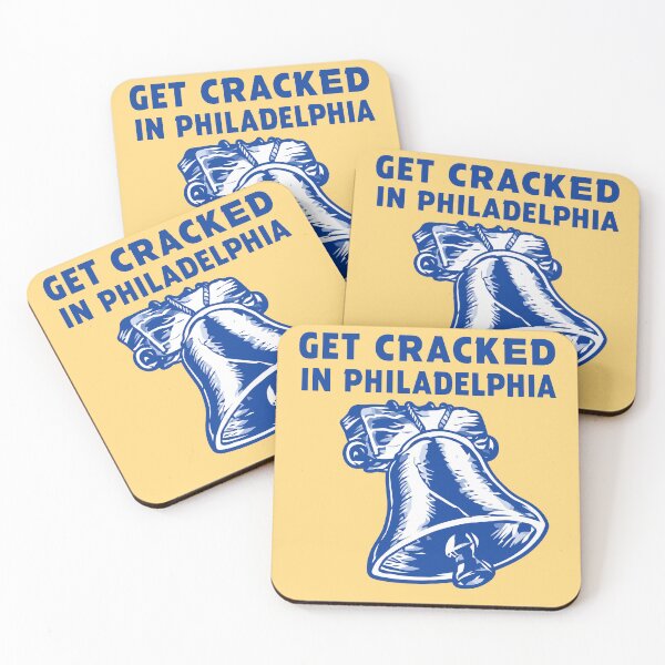 Item preview, Get Cracked in Philadelphia – Liberty Bell Humor & Philly Pride designed and sold by Designart68.