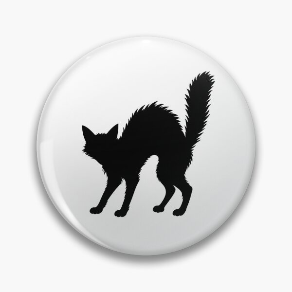 Item preview, Scared Black Cat  designed and sold by MCMHDesigns.
