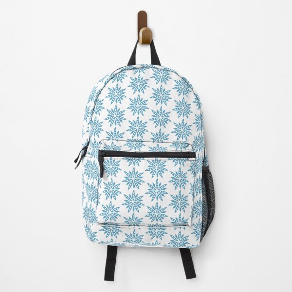 Item preview, Detailed Blue Geometric Snowflake designed and sold by Panna Limon Store.