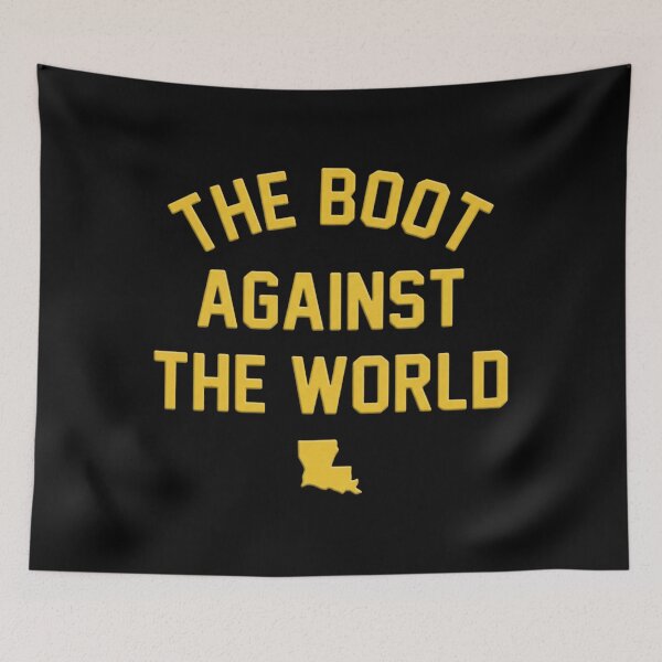 Item preview, The Boot Against The World designed and sold by PeahsCorner.