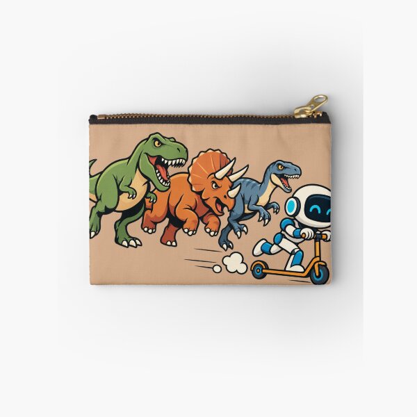 Item preview, Robot on the Run – Dinosaur Chase designed and sold by HOUSE OF TIST.