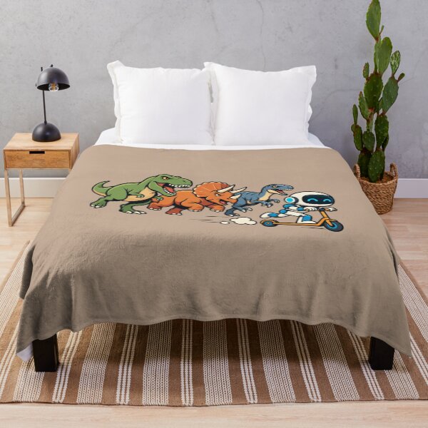 Item preview, Robot on the Run – Dinosaur Chase designed and sold by HOUSE OF TIST.