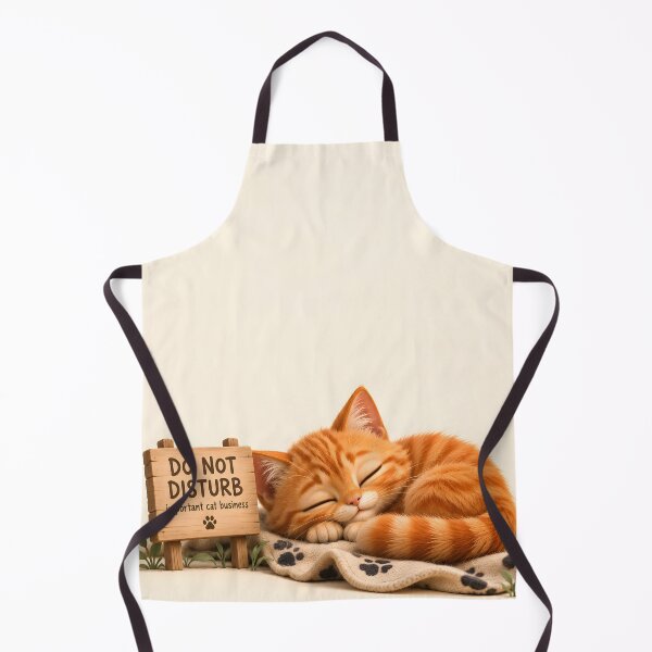 Item preview, Do Not Disturb – Important Cat Business | Cute Orange Cat designed and sold by bauschberts.