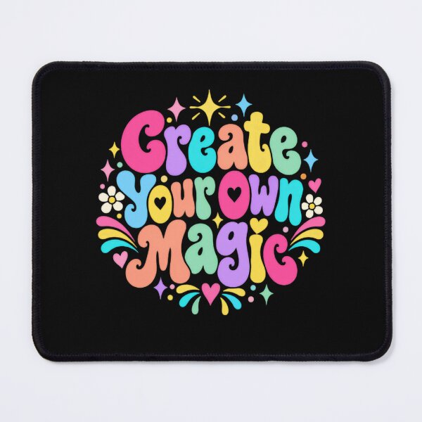 Item preview, Create Your Own Magic Inspirational Quote Positive Mindset Empowerment designed and sold by JonesFlora2025.