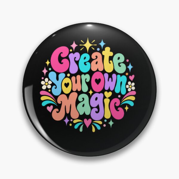 Item preview, Create Your Own Magic Inspirational Quote Positive Mindset Empowerment designed and sold by JonesFlora2025.