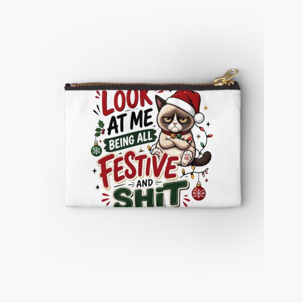 Item preview, Festive Grump Cat designed and sold by EdicrisR.