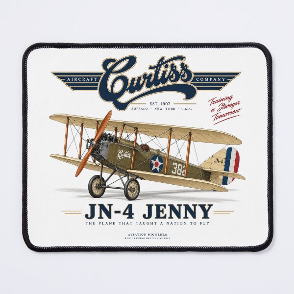 Item preview, Curtiss JN-4 Jenny – The plane that taught a nation to fly designed and sold by The Drawing Office.