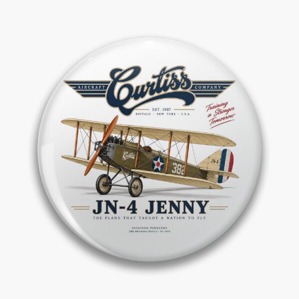 Item preview, Curtiss JN-4 Jenny – The plane that taught a nation to fly designed and sold by The Drawing Office.