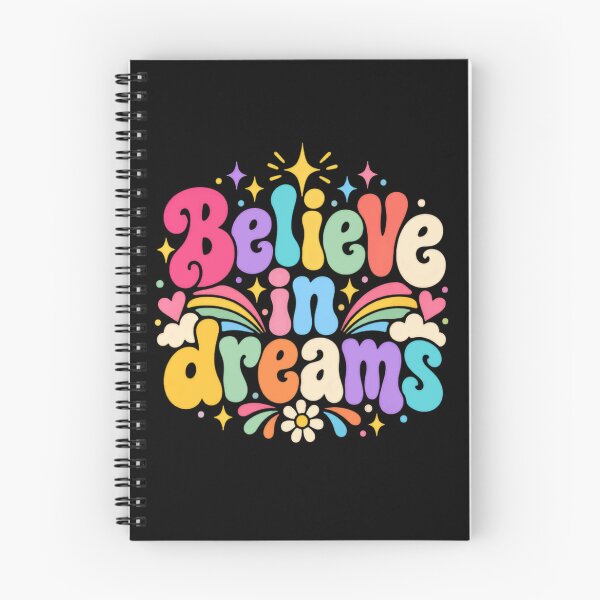 Item preview, Believe In Dreams Motivational Quote Positive Message Dreamer designed and sold by RetroMini2026.