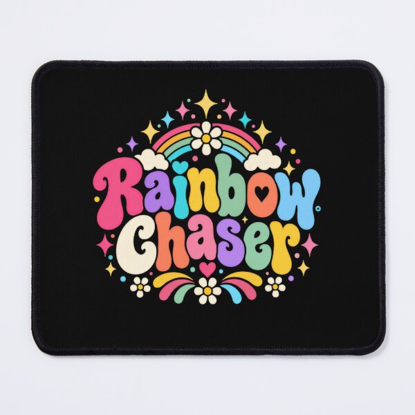 Item preview, Rainbow Chaser Happy Person Positivity Seeker designed and sold by JonesFlora2025.