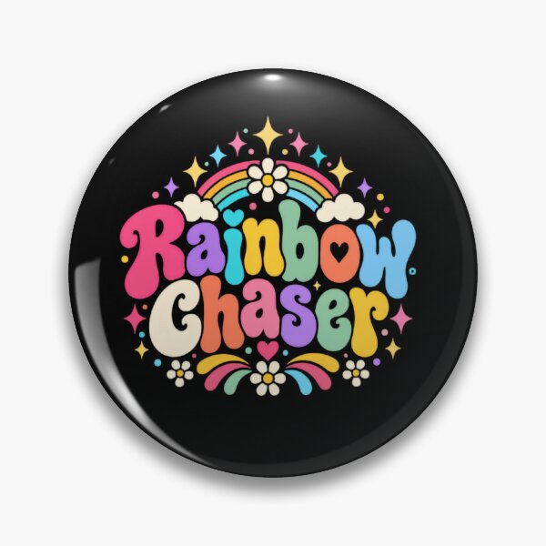 Item preview, Rainbow Chaser Happy Person Positivity Seeker designed and sold by JonesFlora2025.
